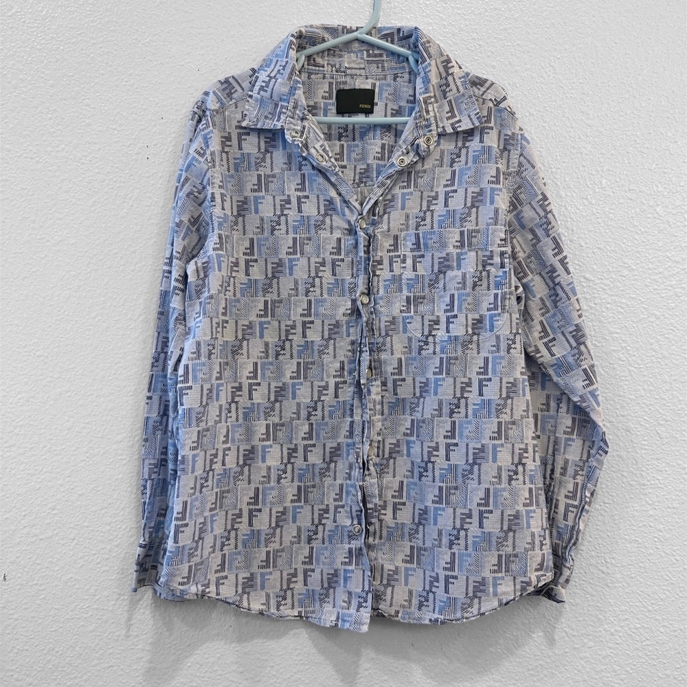 Fendi kids button down shirt